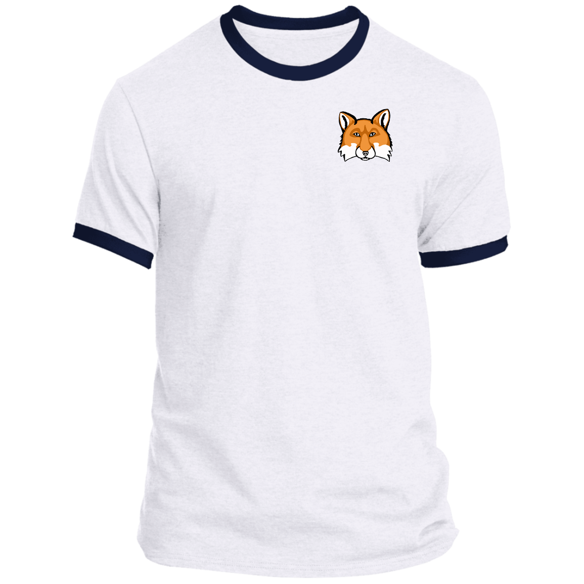 Men’s Ringer Tee (Multiple Sizes/Colours)  Red Fox 1