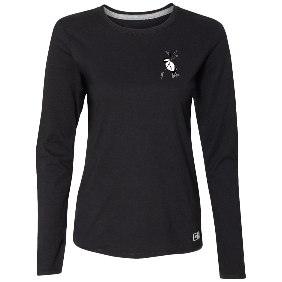 Ladies’ Dri-Power Long Sleeve Tee (Multiple Sizes/Colours) Chickadee 1