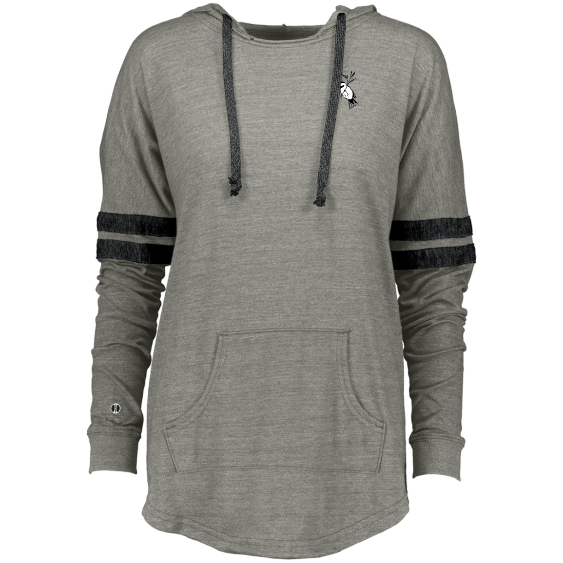 Chickadee Ladies Hooded Low Key Pullover