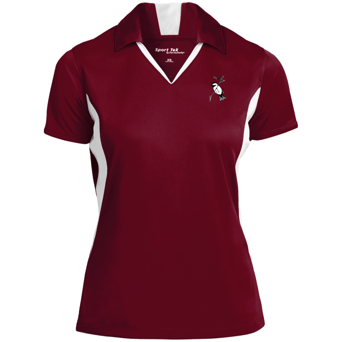 Ladies' Colorblock Polo Tee (Multiple Sizes/ Colours) Chickadee 1